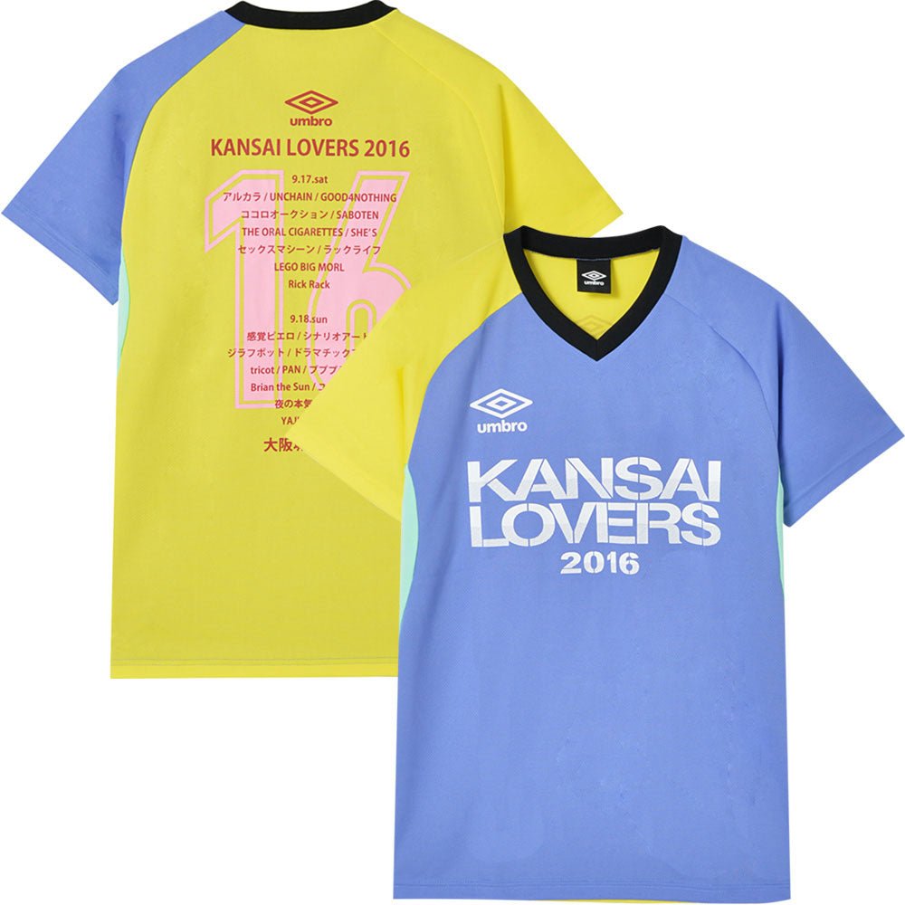 KANSAI LOVERS カンサイラバーズ - 2016 ドライTシャツ / バックプリントあり / umbro(ブランド) / Tシャツ / メンズ - PGS